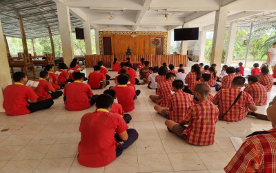 กิจกรรมการสวดมนต์วันสุดสัปดาห์